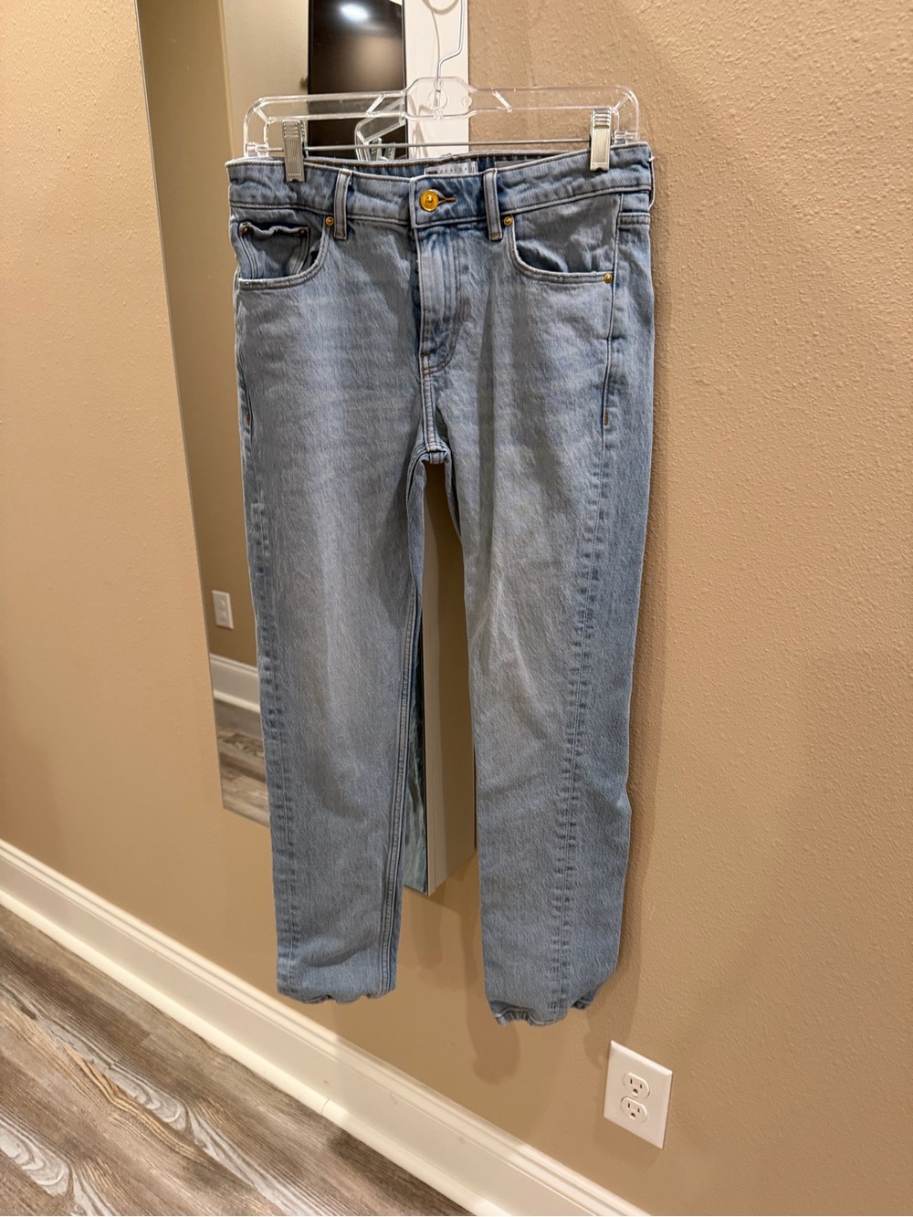 ASOS Light Blue Straight Jeans